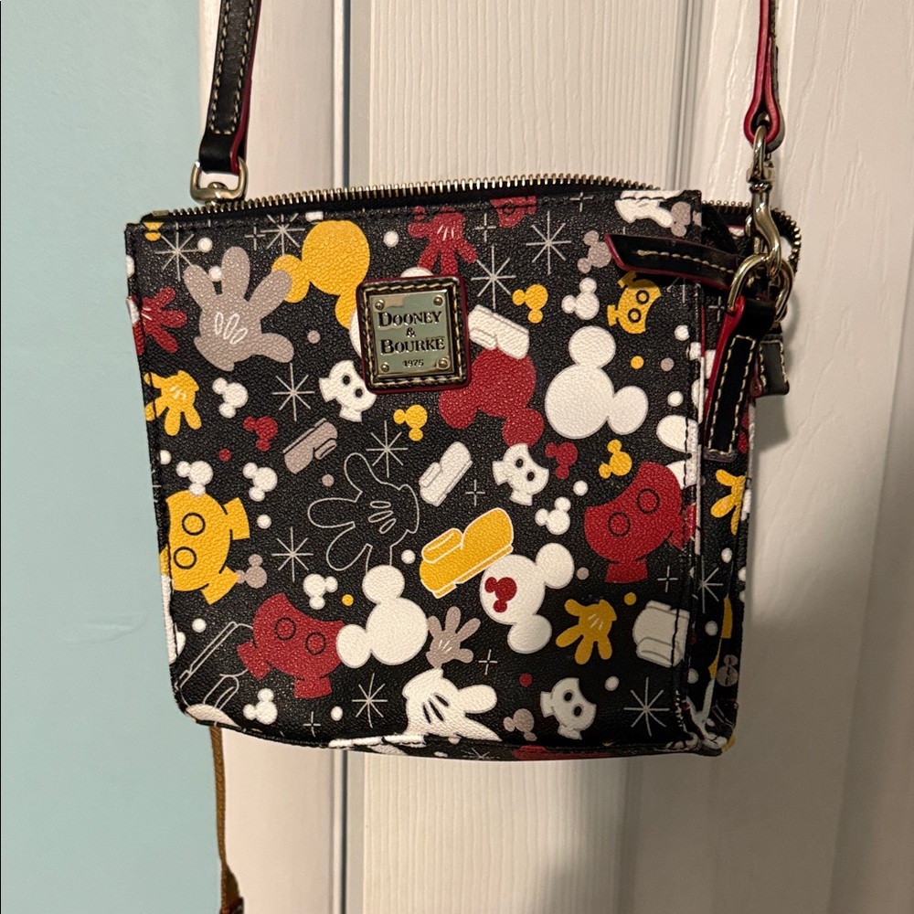 Dooney & Bourke Mickey Mouse Patterned Crossbody Bag